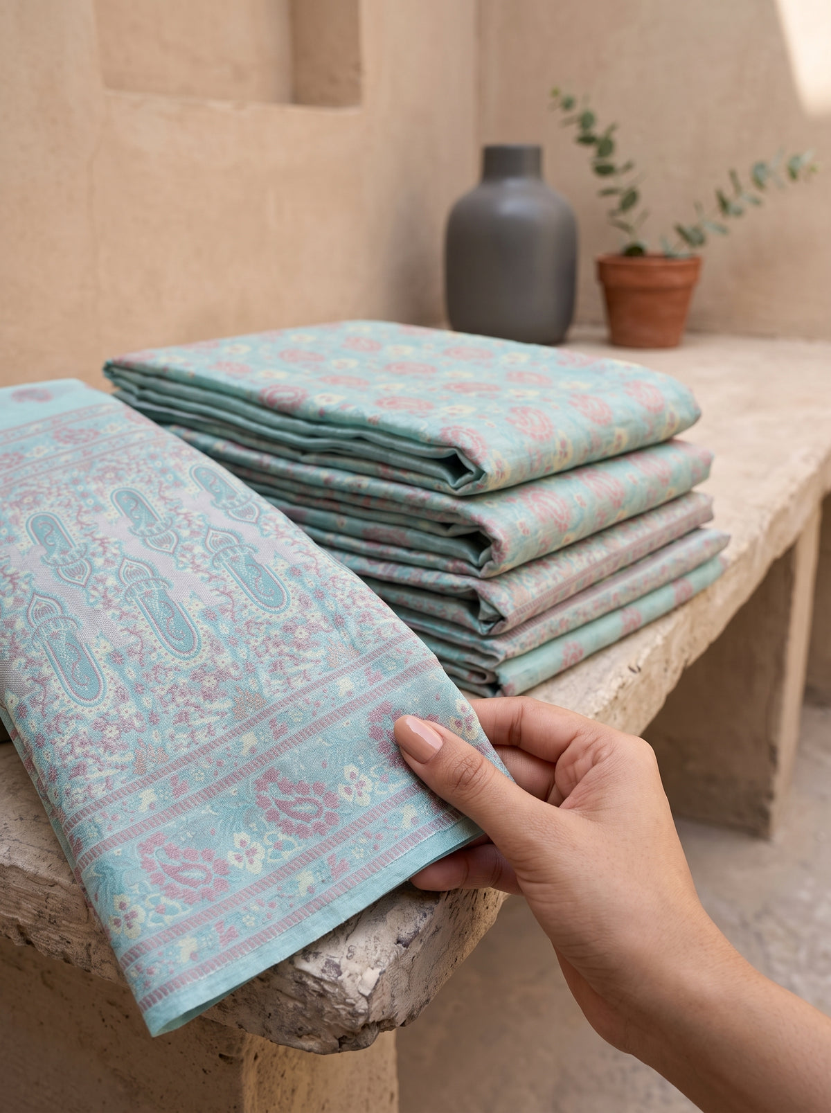 3PC 27. Riviera Blue